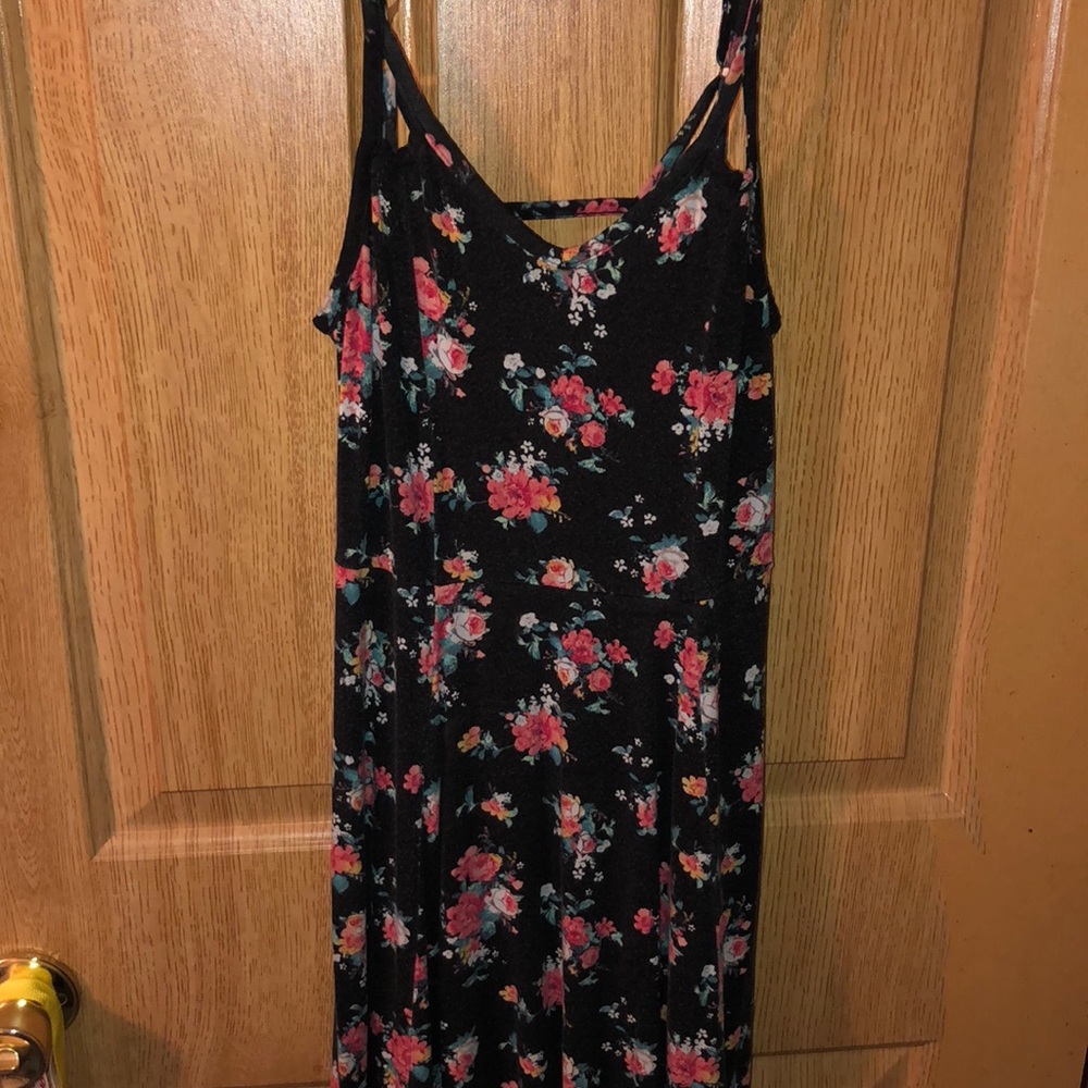 floral skater dress